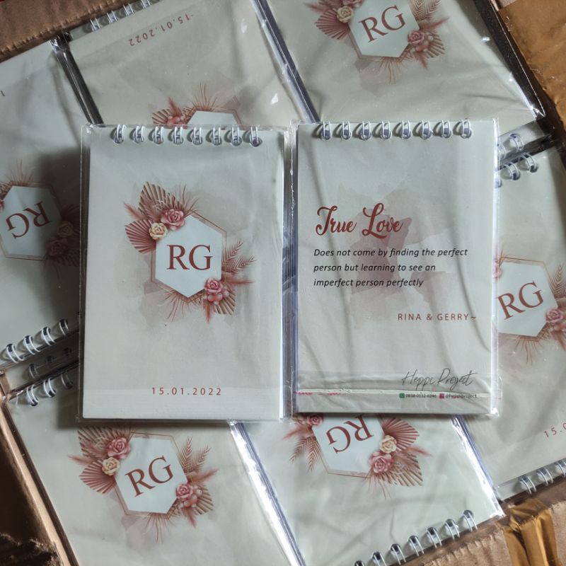 notebook souvenir